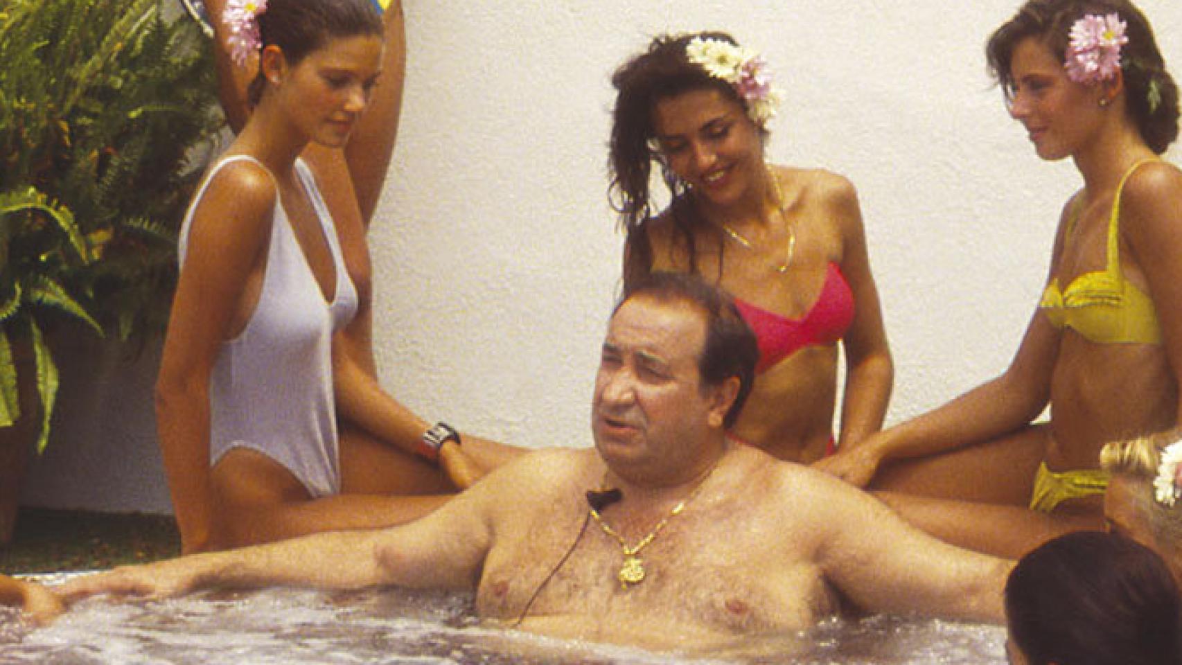 Jesús Gil en 'Las noches de tal y tal'