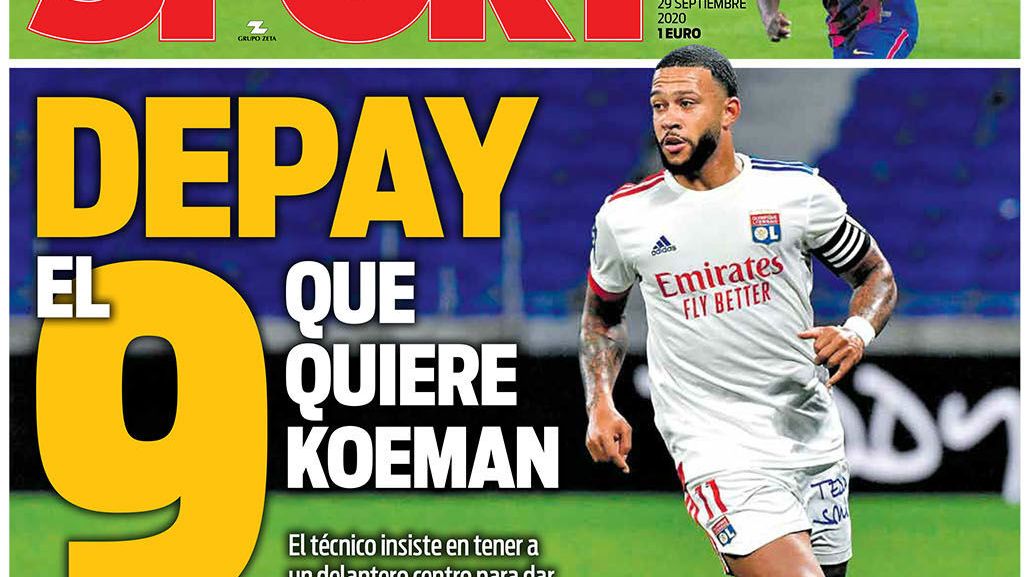 Portada Sport (29/09/20)