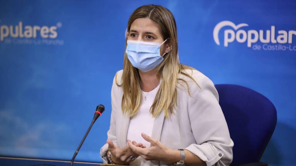 Carolina Agudo, secretaria general del PP de Castilla-La Mancha, en una imagen de este martes