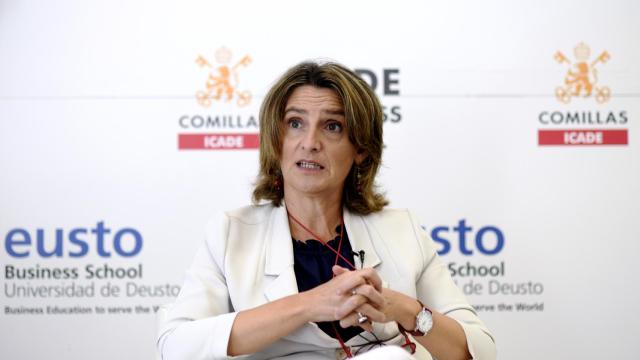 La vicepresidenta cuarta y ministra para la Transición Ecológica y Reto Demográfico, Teresa Ribera.