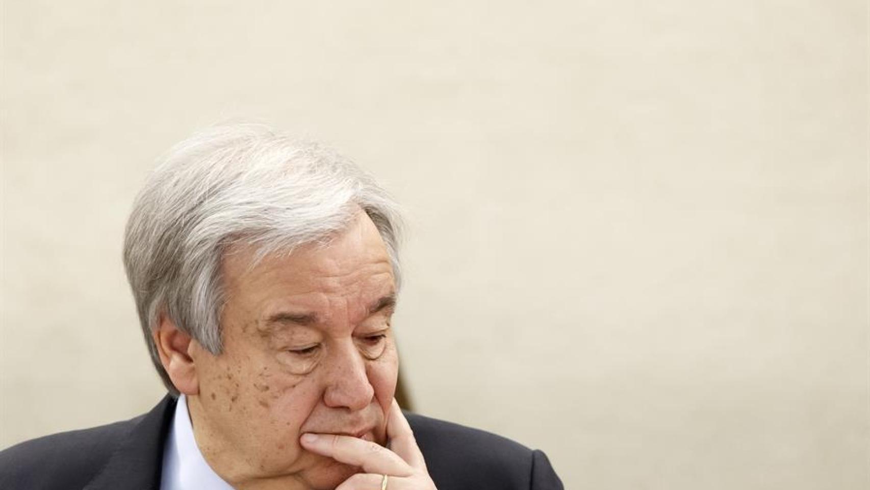 Antonio Guterres, secretario general de la ONU.
