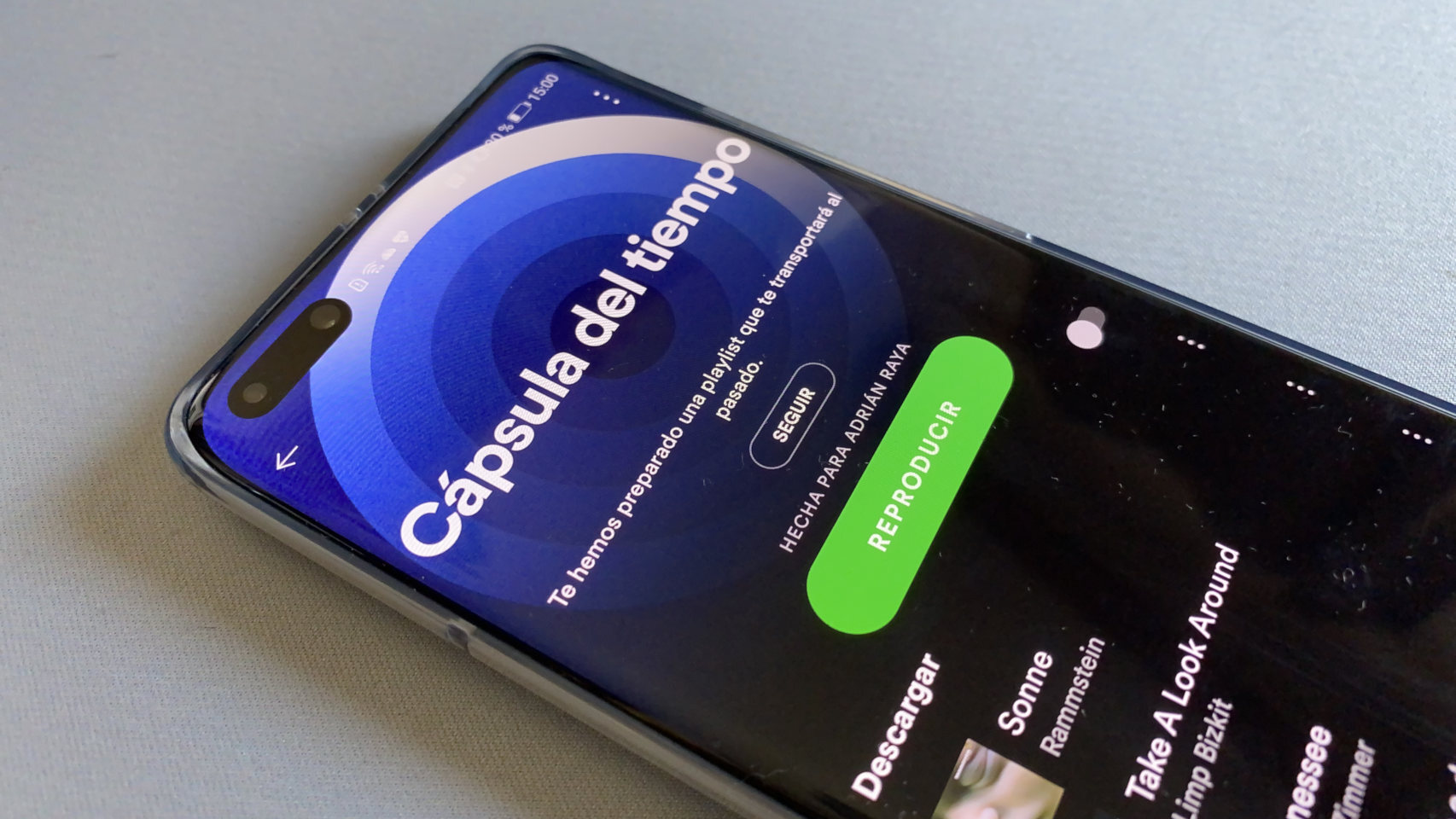 Spotify y su Cápsula del tiempo