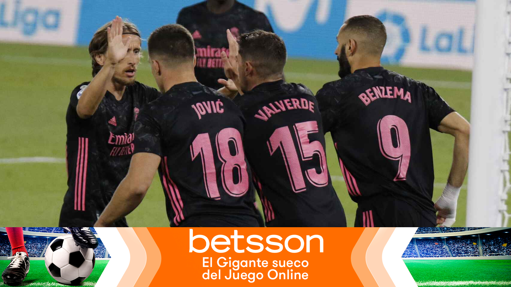 Las mejores apuestas para el Real Madrid en Betsson