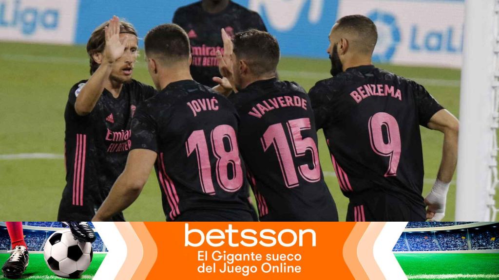 Las mejores apuestas para el Real Madrid en Betsson