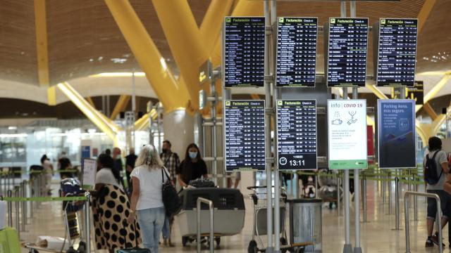 La T4 del Aeropuerto de Madrid-Barajas.