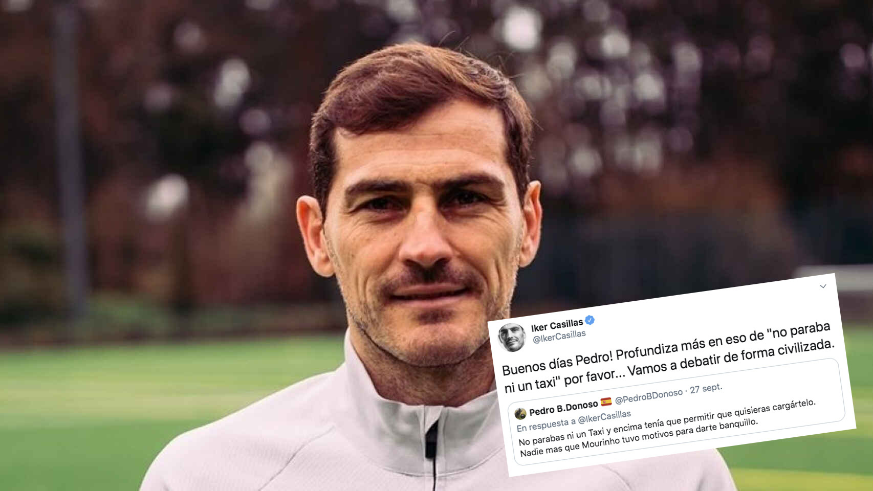 Casillas y su rifirrafe con un tuitero