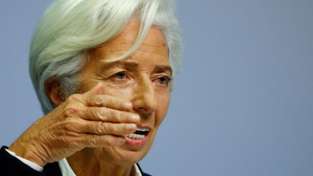 La presidenta del BCE, Christine Lagarde.