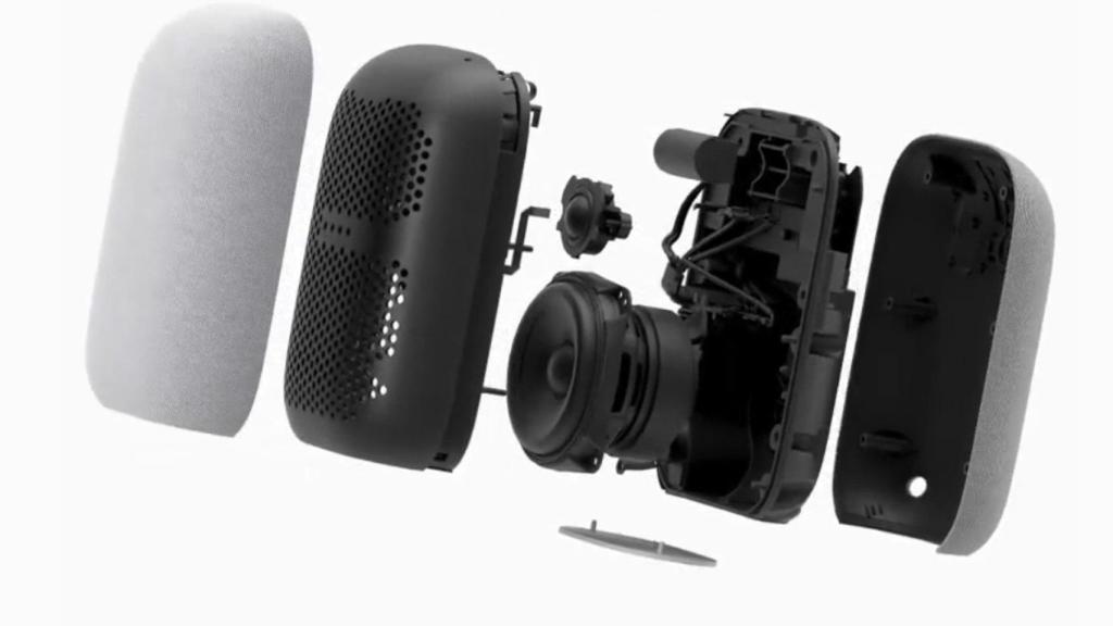 Interior del Google Nest Audio