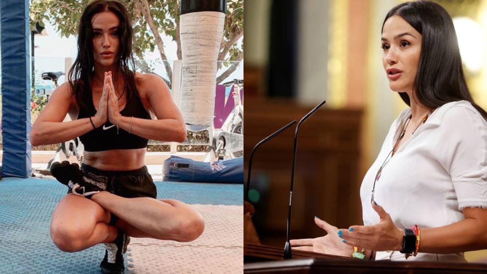 La diputada de Vox Mireia Borrás.