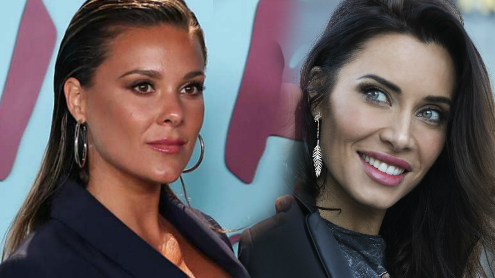 Lorena Gómez y Pilar Rubio, en un montaje de Jaleos.