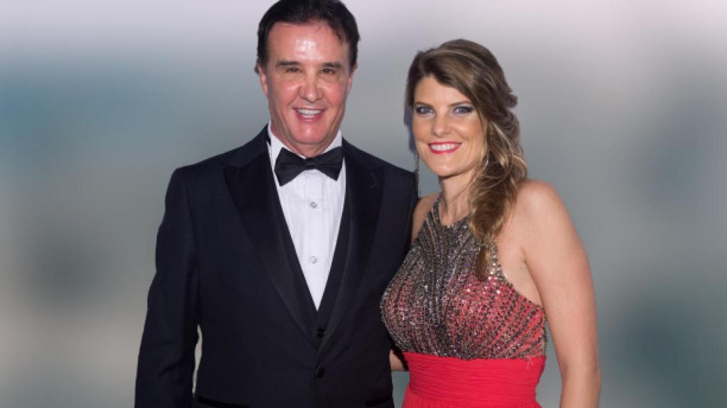 José Ramón de la Morena junto a su pareja Laura Vázquez en imagen de archivo.