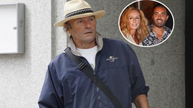 Amador Mohedano, Rocío Carrasco y Fidel Albiac en un fotomontaje de 'Jaleos'.