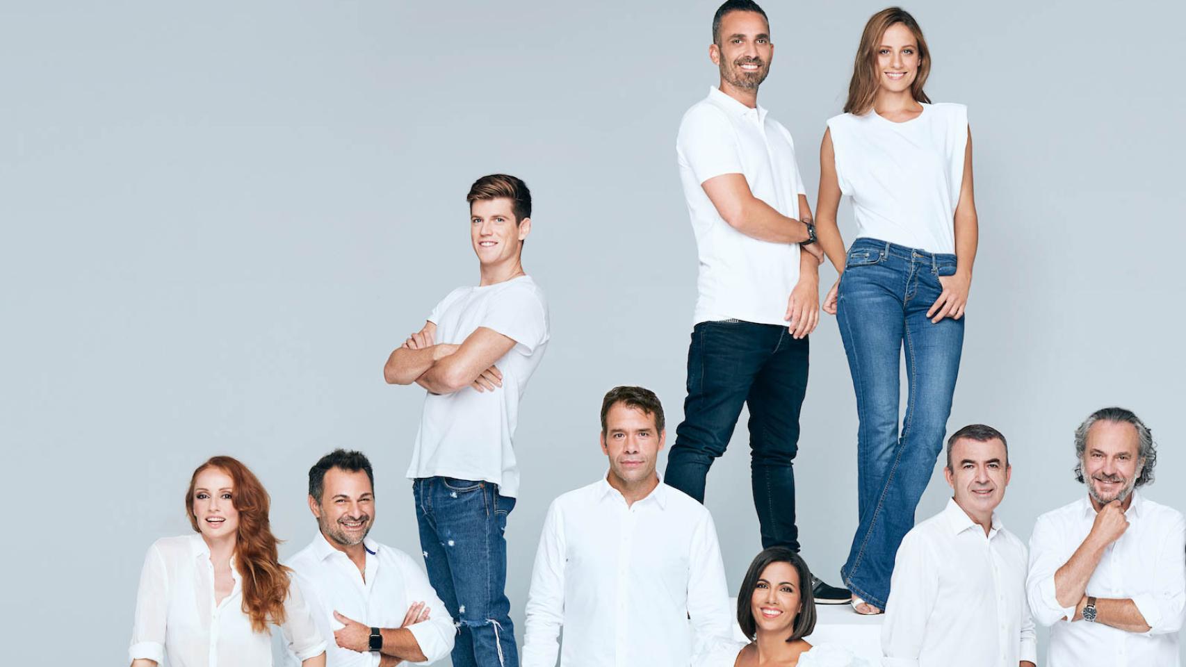 Extracto de la 'foto de familia' de Audible.