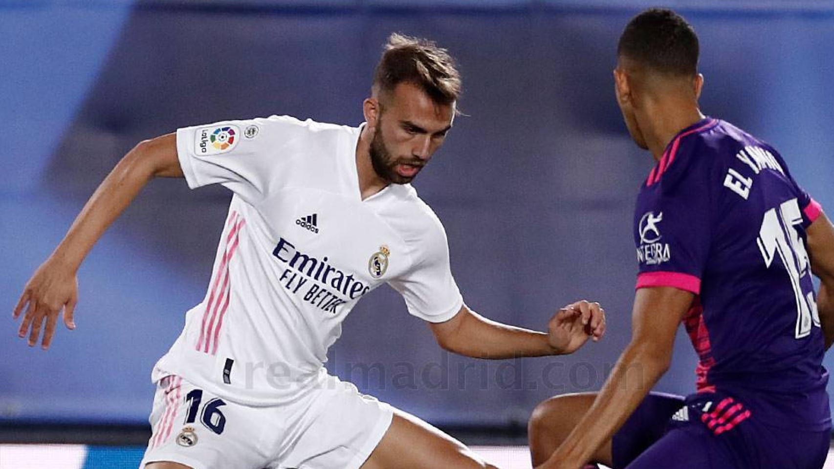 Borja Mayoral, contra el Valladolid
