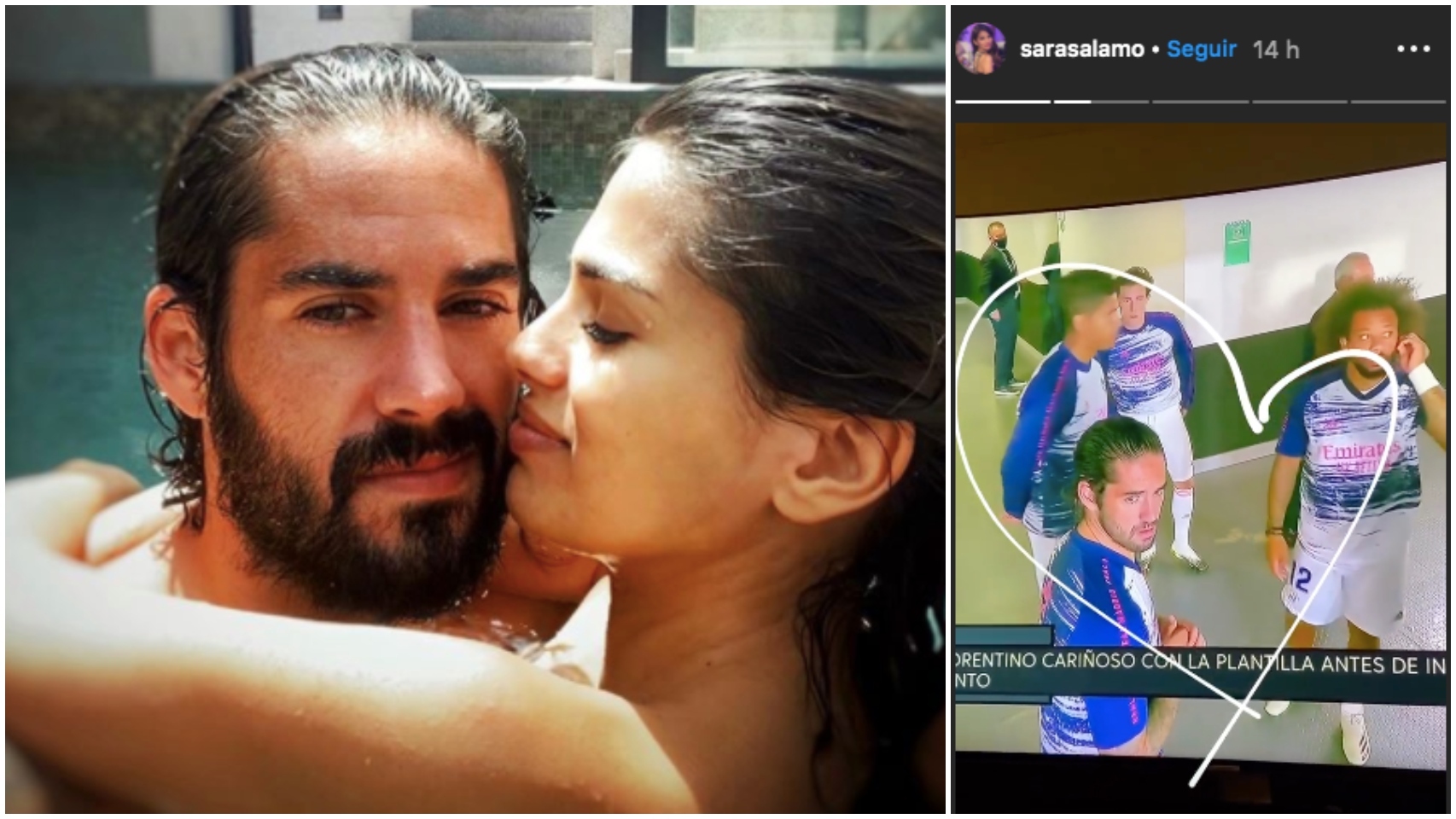 Isco Alarcón y Sara Sálamo