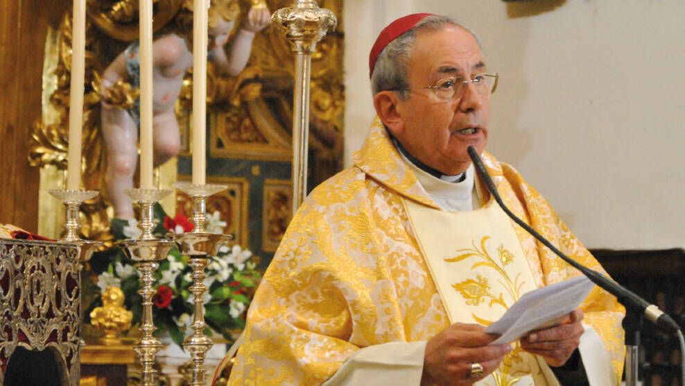 Antonio Algora, obispo emérito de Ciudad Real