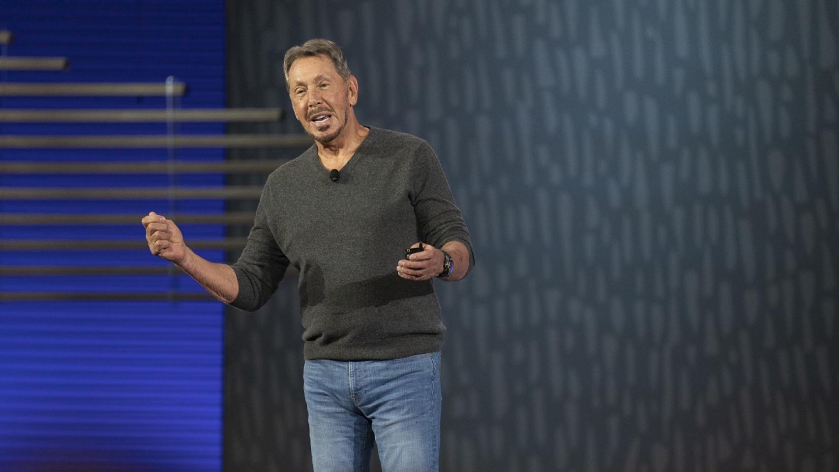 Larry Ellison, fundador y presidente de Oracle.