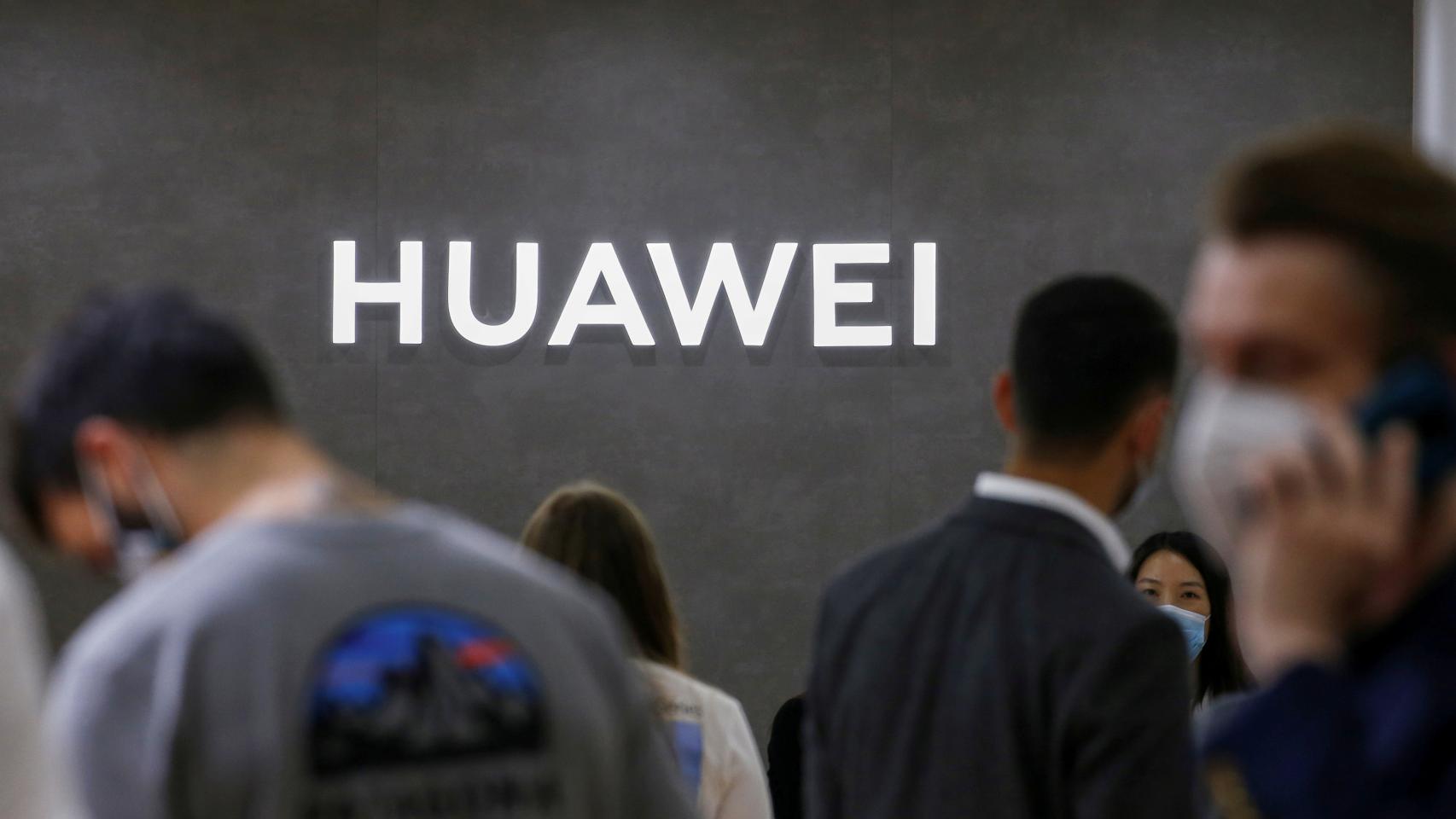 Logo de Huawei, en una imagen de archivo.