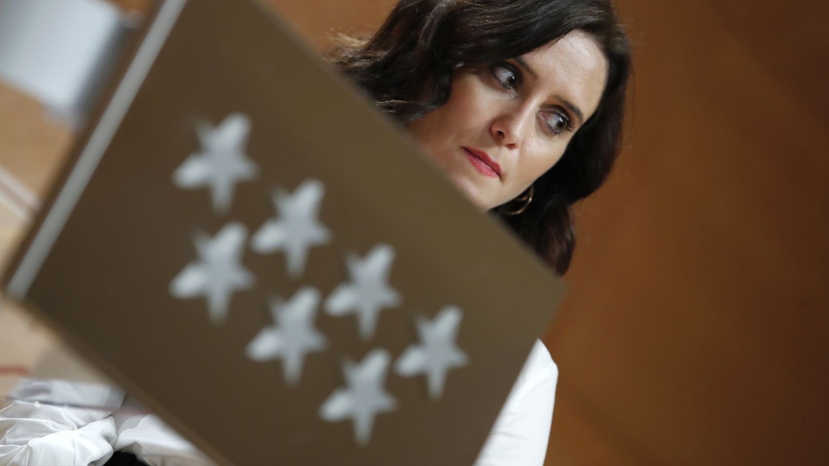La presidenta de la Comunidad de Madrid, Isabel Díaz Ayuso