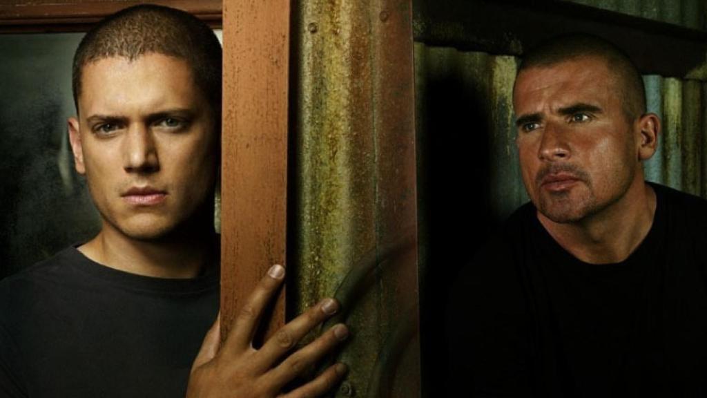 Wentworth Miller y Dominic Purcell en 'Prison Break'