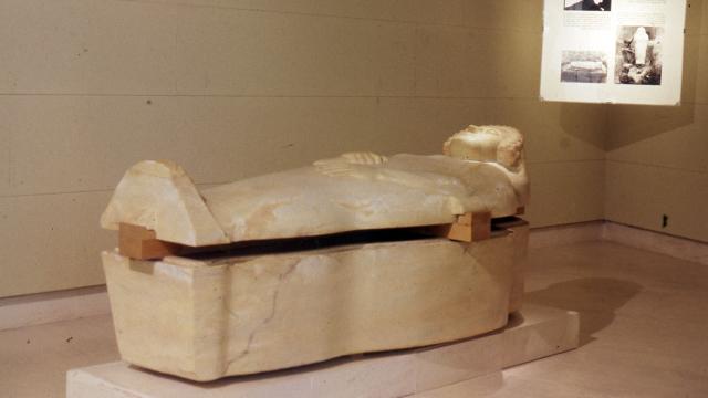 Sarcófago de la Dama de Cádiz.