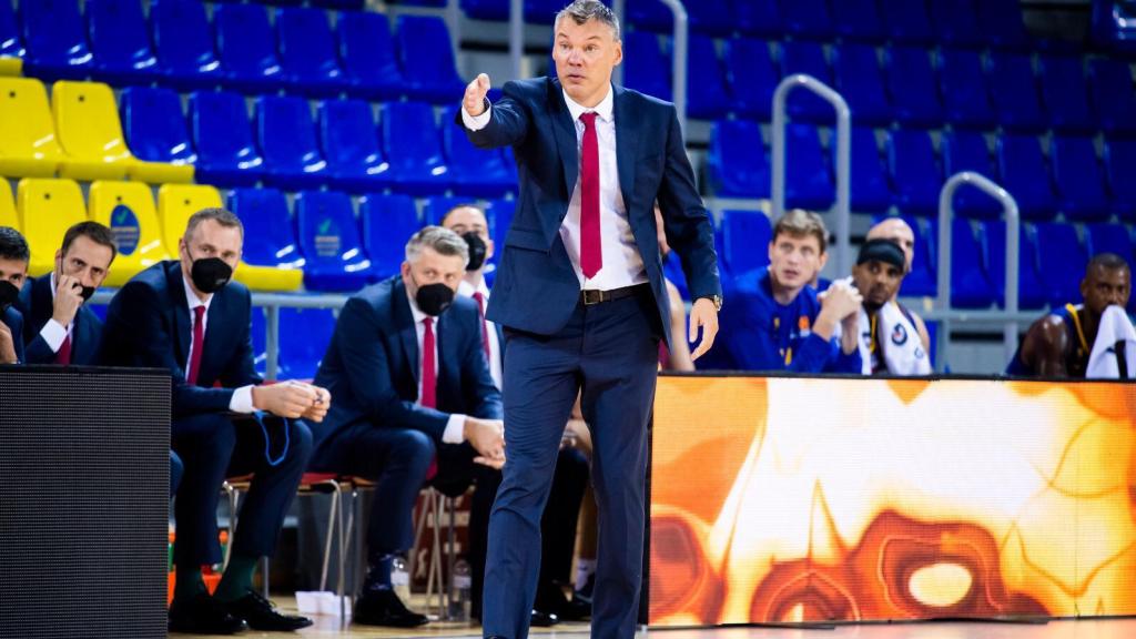 Jasikevicius, en el banquillo del Barcelona