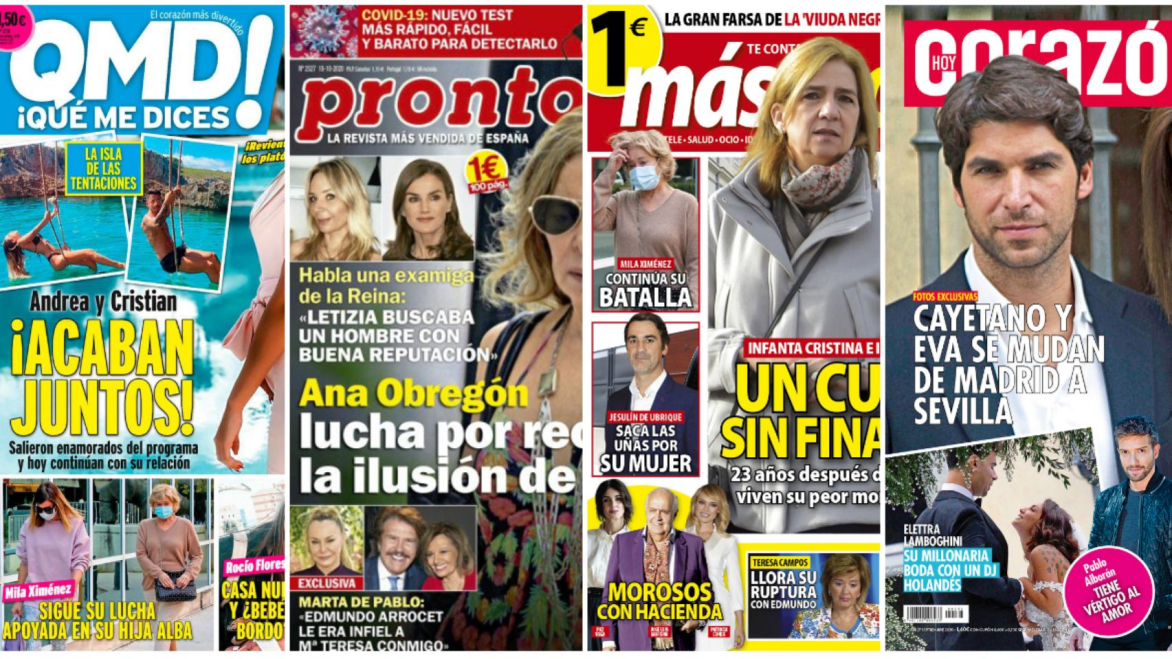 Estas son las revistas de este lunes.