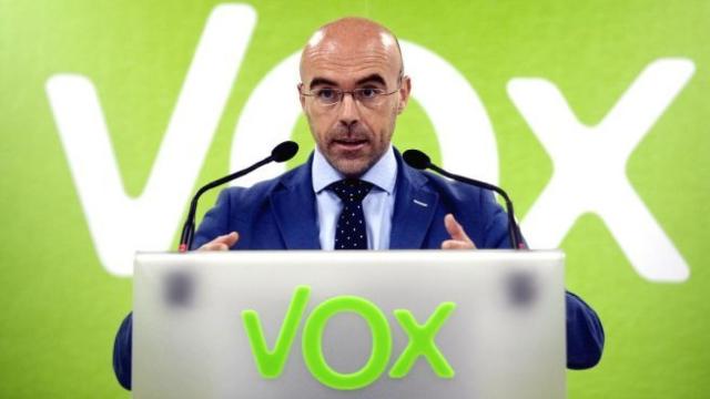 El portavoz del Comité de Acción Política de Vox, Jorge Buxadé.