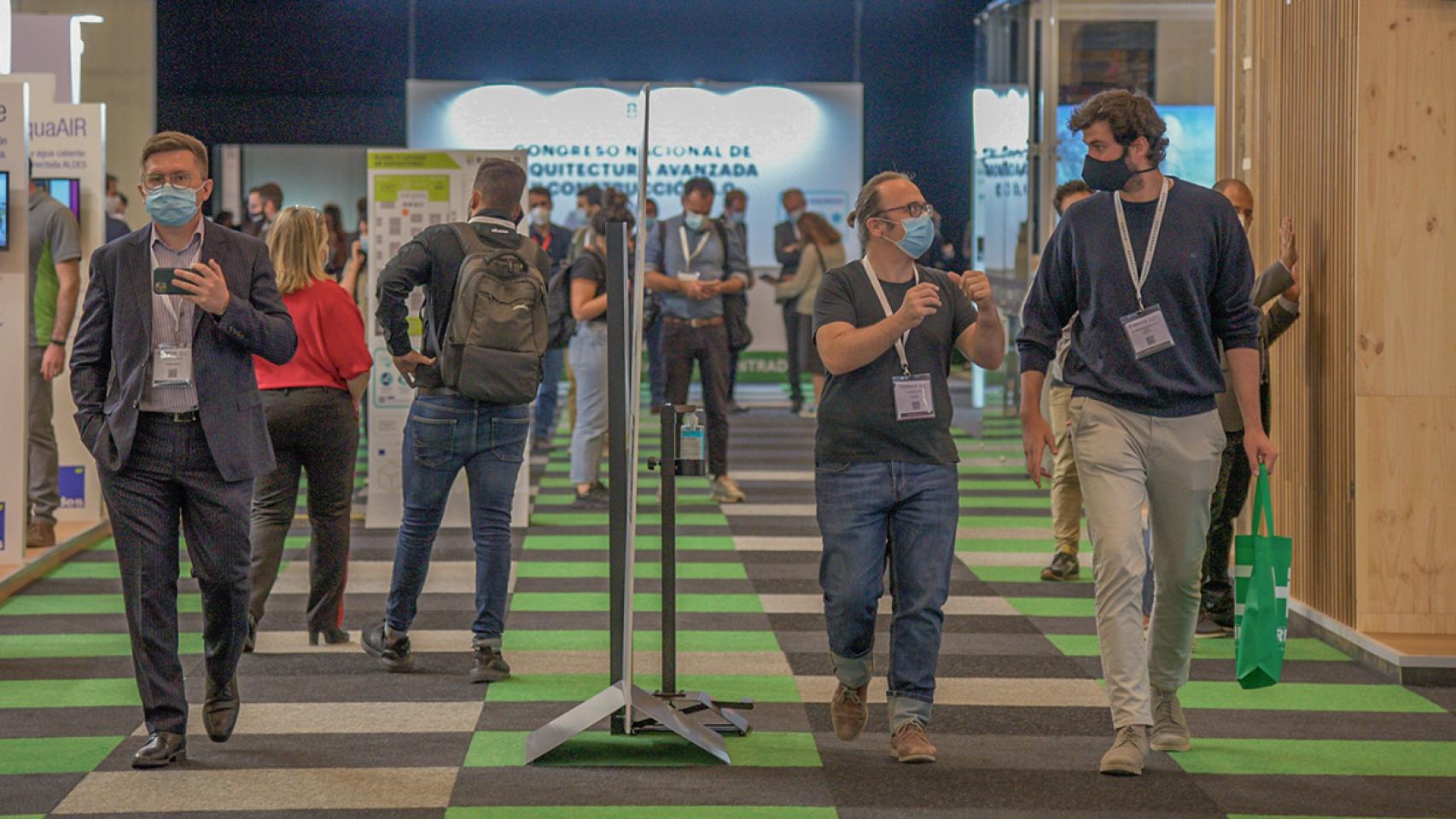 La feria de edificación Rebuild 2020, celebrada en Barcelona.