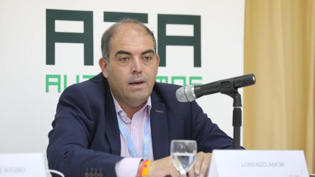El presidente de ATA, Lorenzo Amor.
