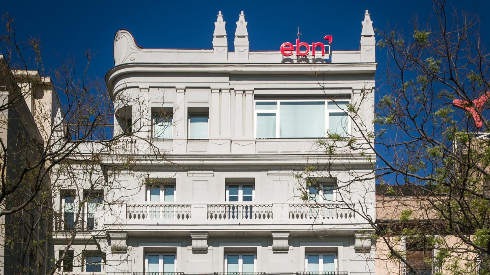 Sede de EBN Banco en el Paseo de Recoletos, Madrid.