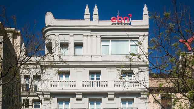 Sede de EBN Banco en el Paseo de Recoletos, Madrid.
