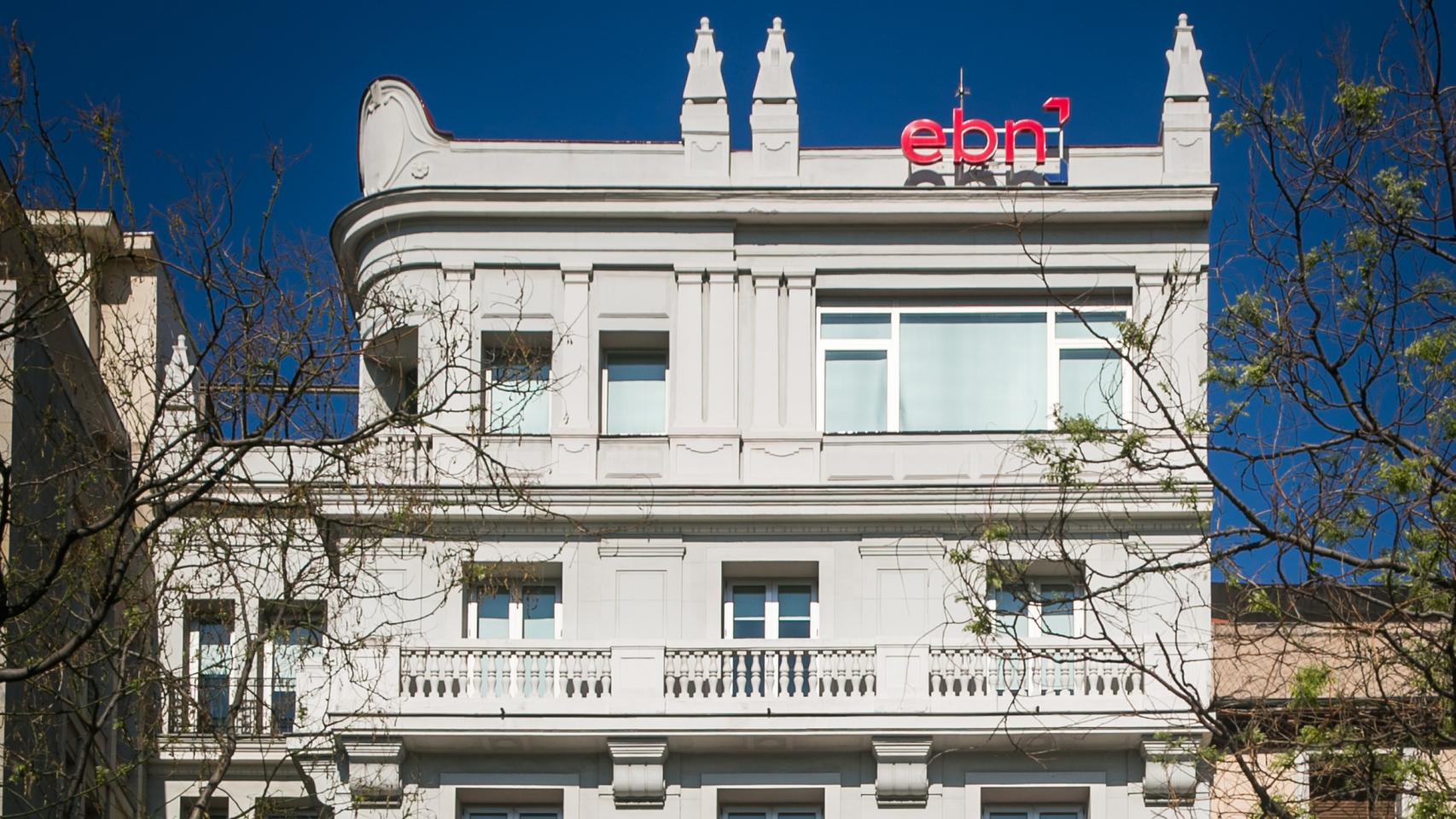Sede de EBN Banco en el Paseo de Recoletos, Madrid.