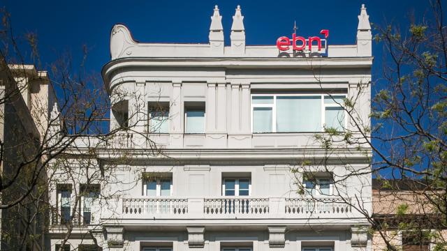 Sede de EBN Banco en el Paseo de Recoletos, Madrid.