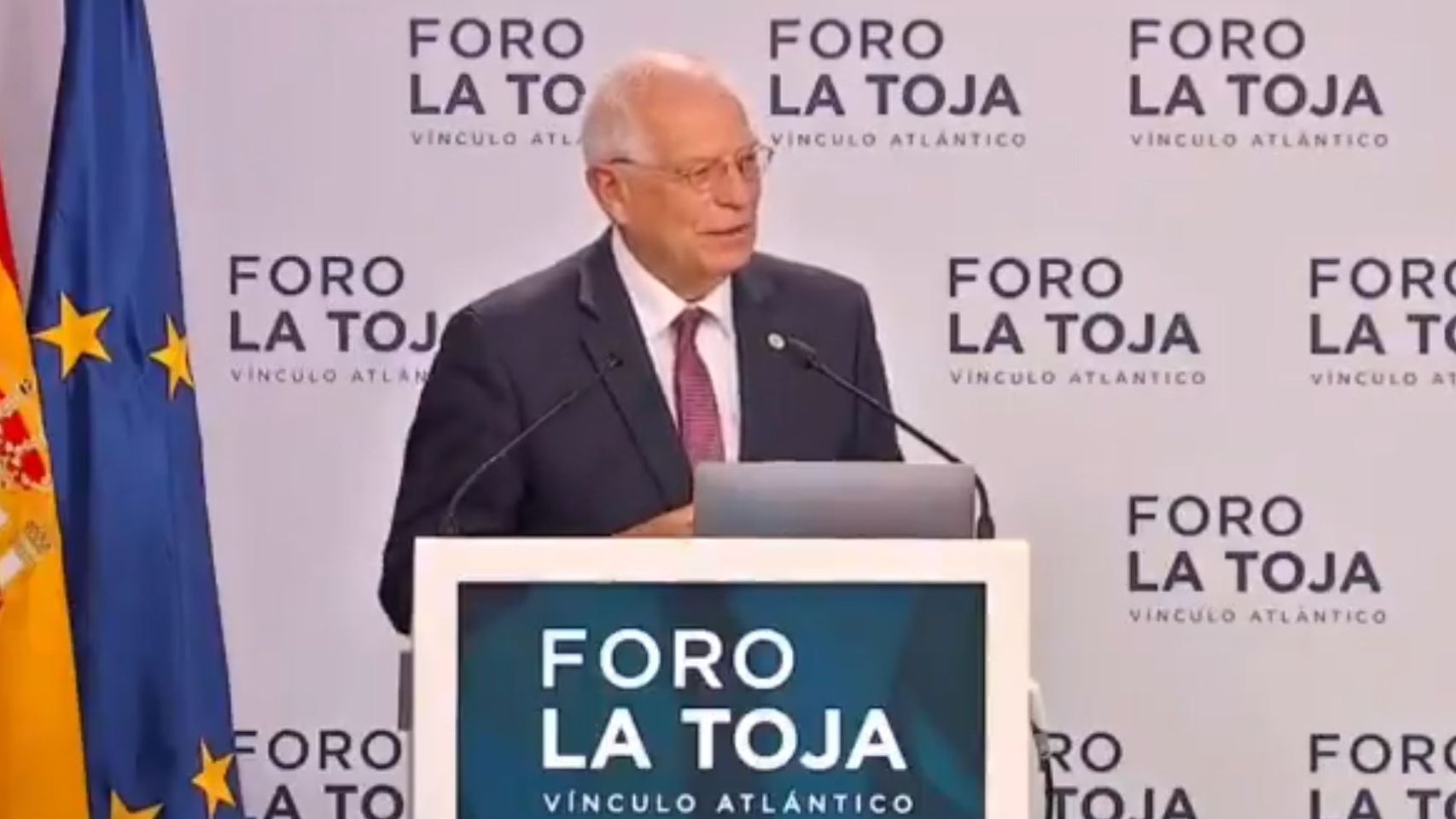 Josep Borrell, en el Foro de La Toja.
