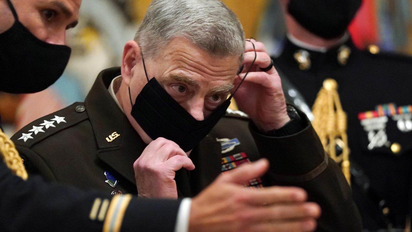 Imagen de archivo del jefe del Estado mayor conjunto de EEUU, el general Mark Milley.