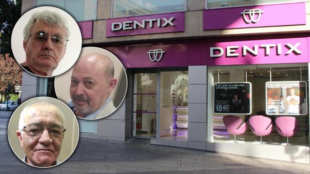 Porfirio, José y Manuel, tres de los afectados por la quiebra de Dentix.