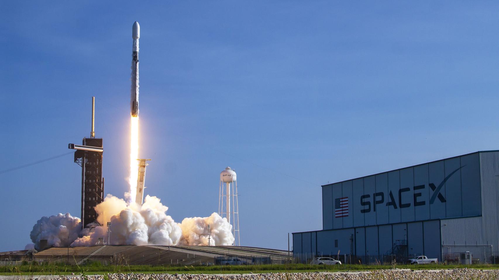 Lanzamiento satélites de Starlink