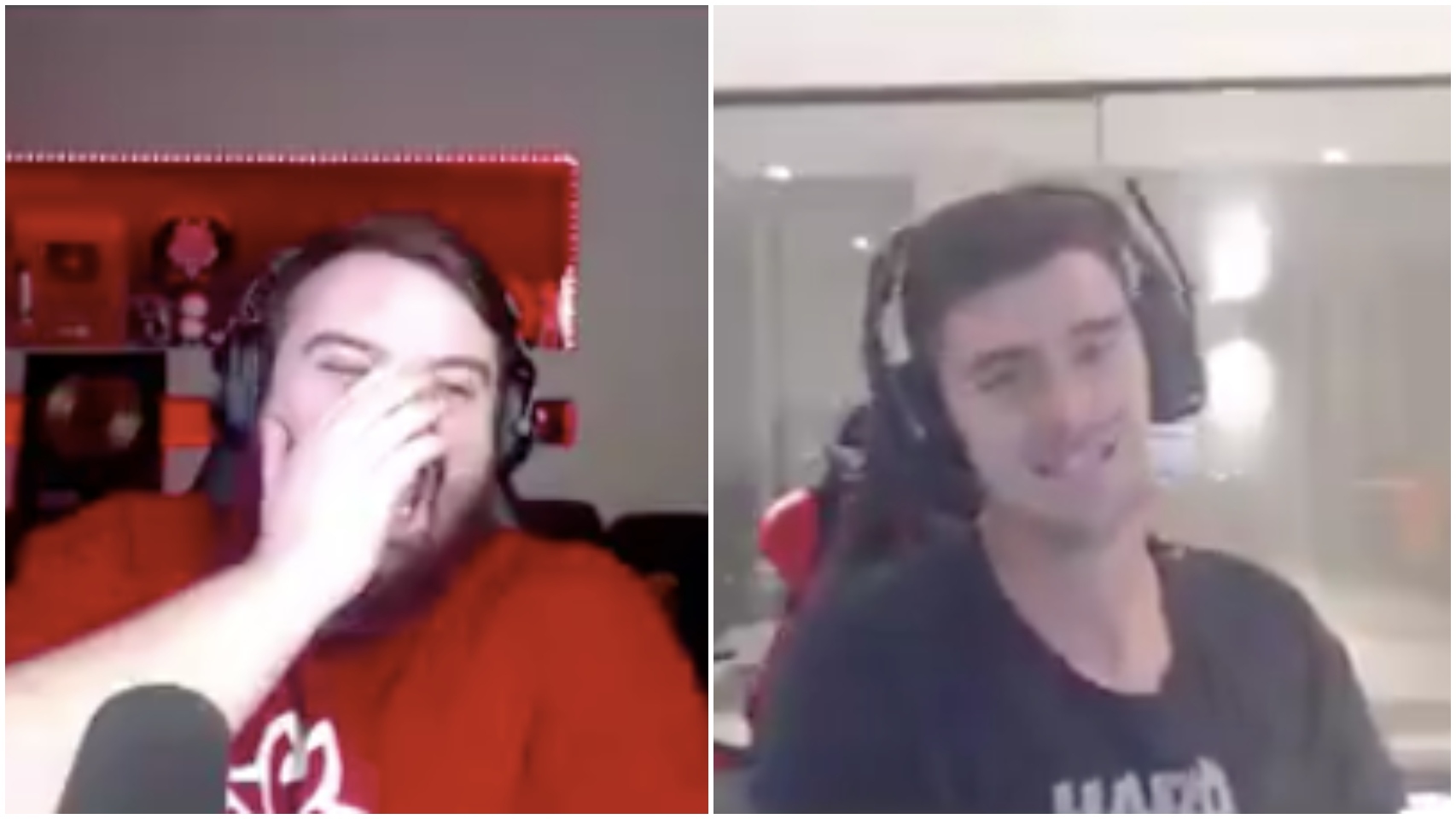 Ibai y Courtois, en directo