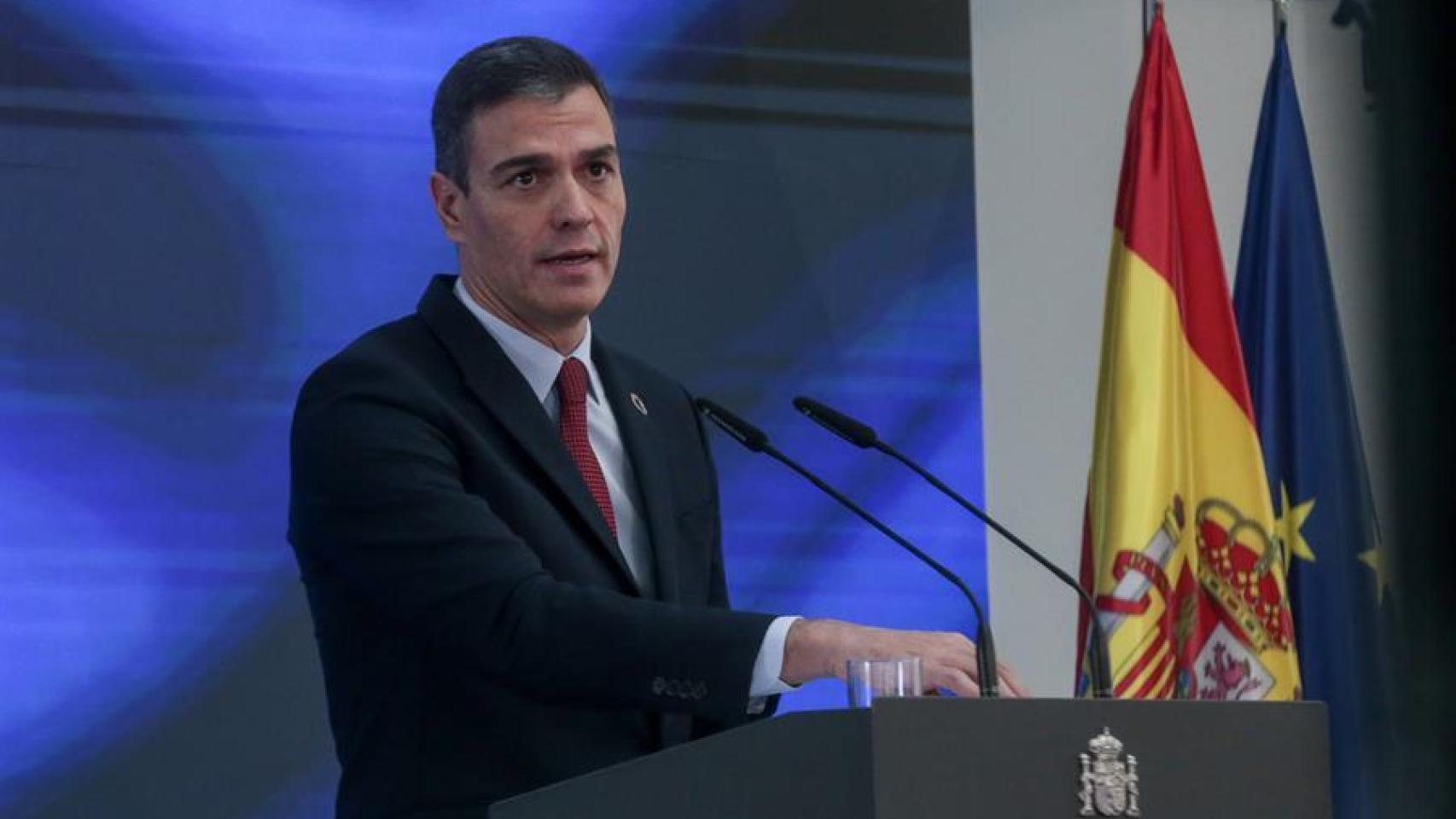 Pedro Sánchez, presidente del Gobierno.