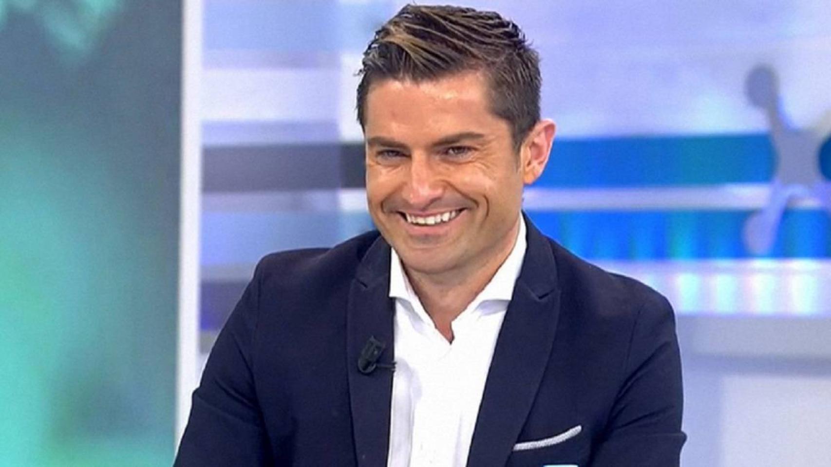 Alfonso Merlos, en una captura durante su participación en una tertulia de 'El programa de Ana Rosa'.