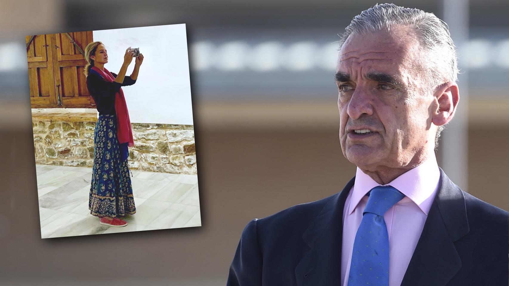 Mario Conde y Adriana Torres Silva, en un montaje de Jaleos.