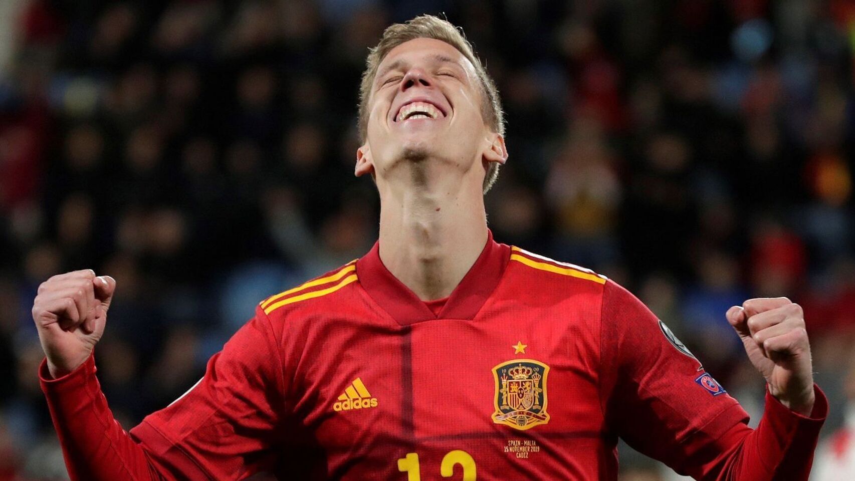 Dani Olmo con la Selección
