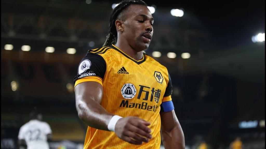 Adama Traoré, con los Wolves (2020)
