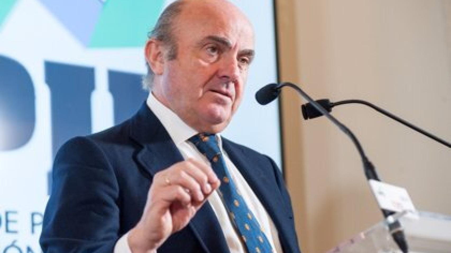 Luis de Guindos, vicepresidente del BC