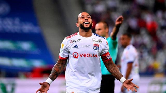 Depay deja la puerta abierta a su marcha al Barça en enero