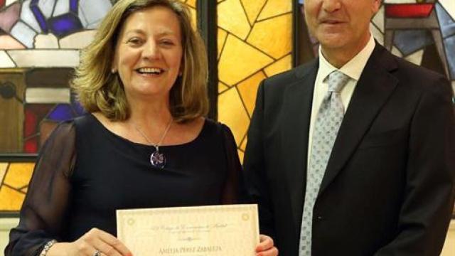 Amelia Pérez Zabaleta, nueva decana del Colegio de Economistas de Madrid
