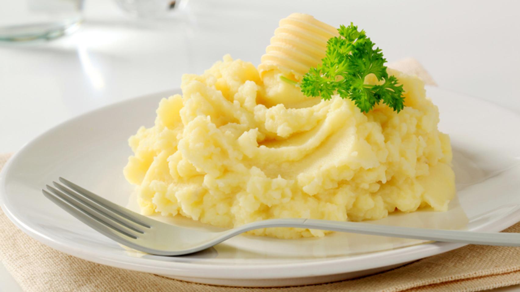 Receta de puré de patatas casero, muy fácil y cremosa