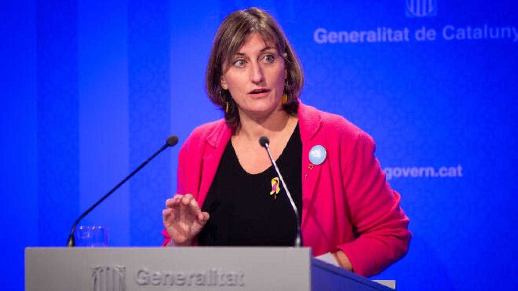 Alba Vergés, consellera de Salud de Cataluña