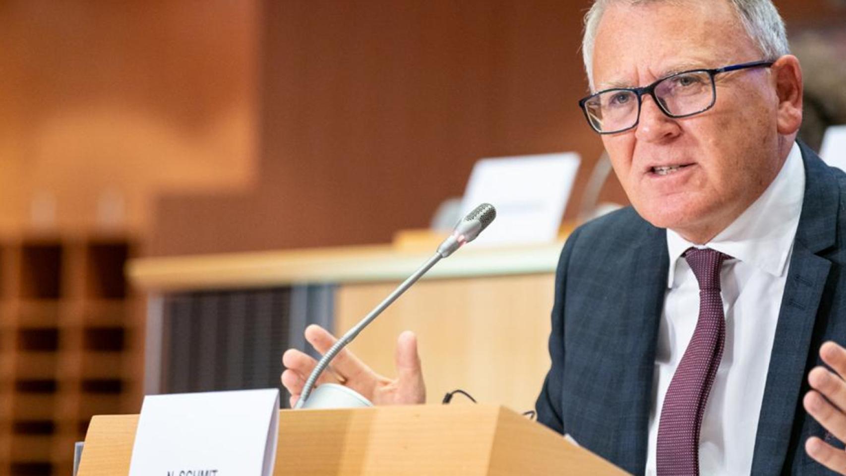El comisario europeo de Empleo, Nicolas Schmit.